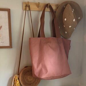 Canvelle Tote Bag in Dusty Rose